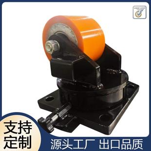 江龙6英寸超重型1吨超重型脚轮万向脚轮江龙脚轮车轮PU万向轮