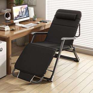 躺椅折叠椅午休靠椅午睡折叠床靠背休闲家用阳台便携椅子懒人沙发