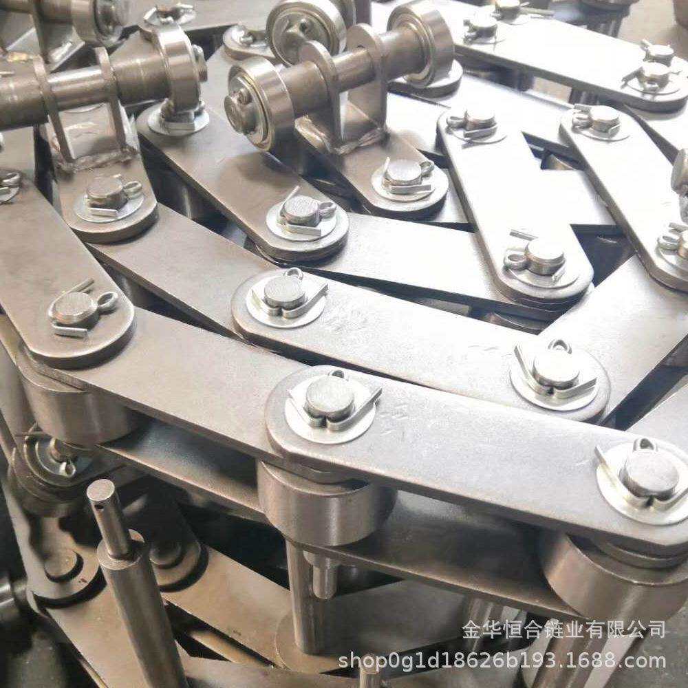 工厂/P100加长销导轮/非标喷涂链（非标链条）可定制