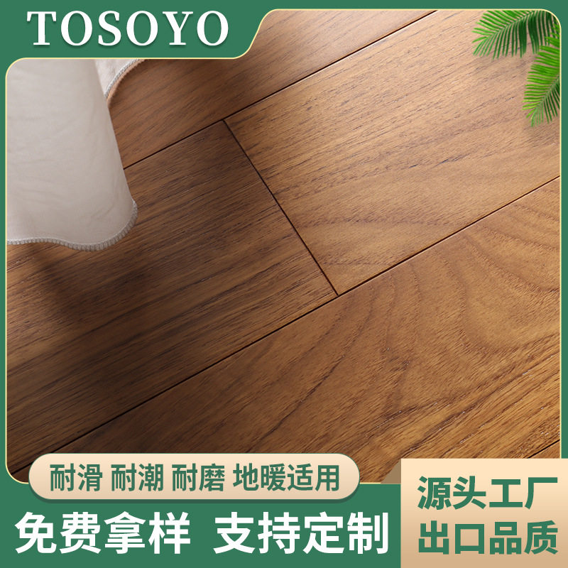 厂家直销缅甸柚木纯实木地热地板原木缅甸柚木多层柚木地板