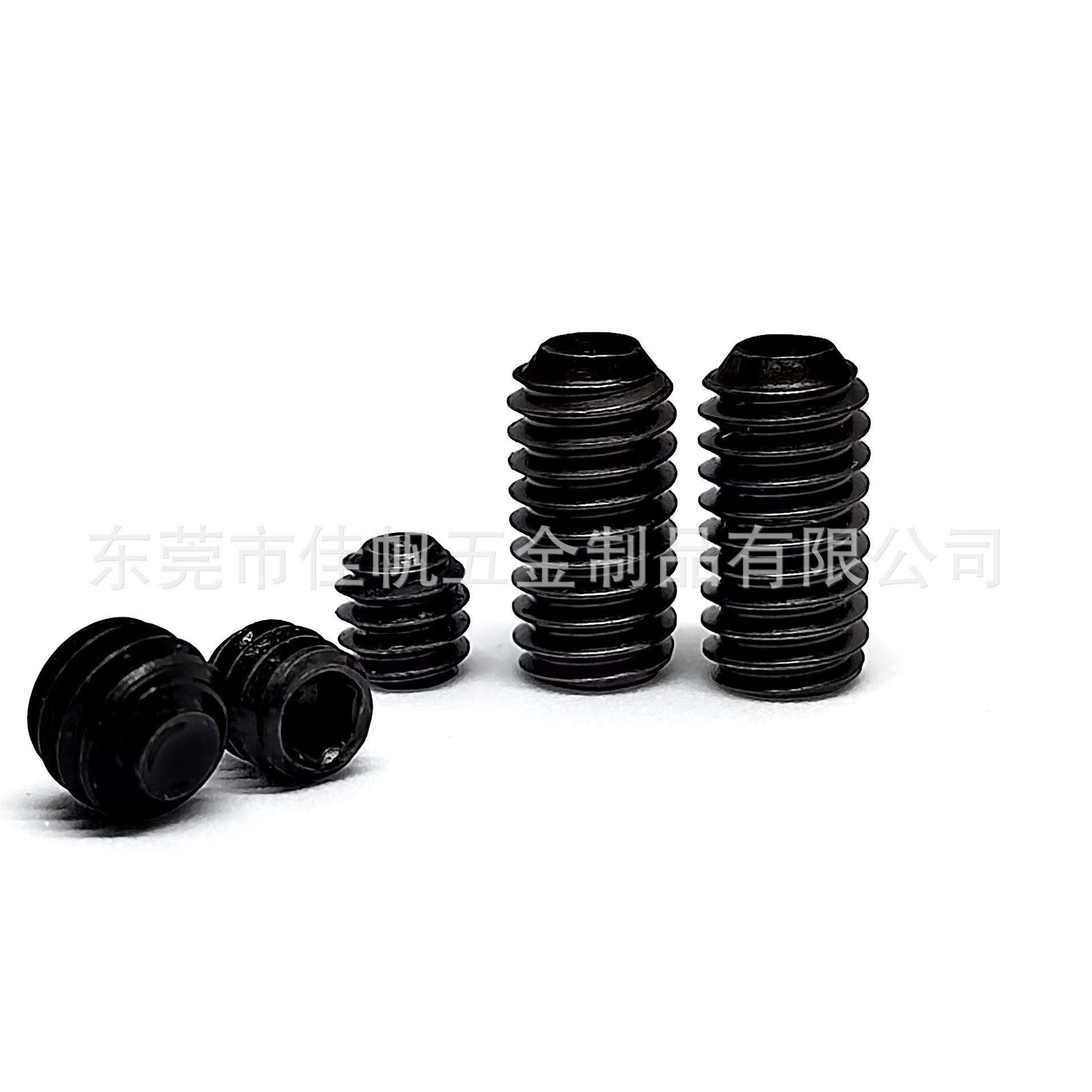 DIN916M2*2至6长均有现顶丝12.9级内六角凹端紧定/凹端机米