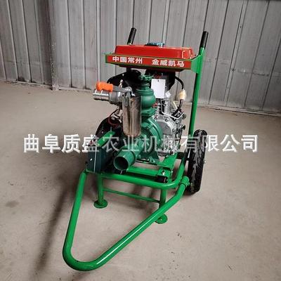 风冷柴油压井离心泵3寸口径抗旱保苗大棚种植抽水泵