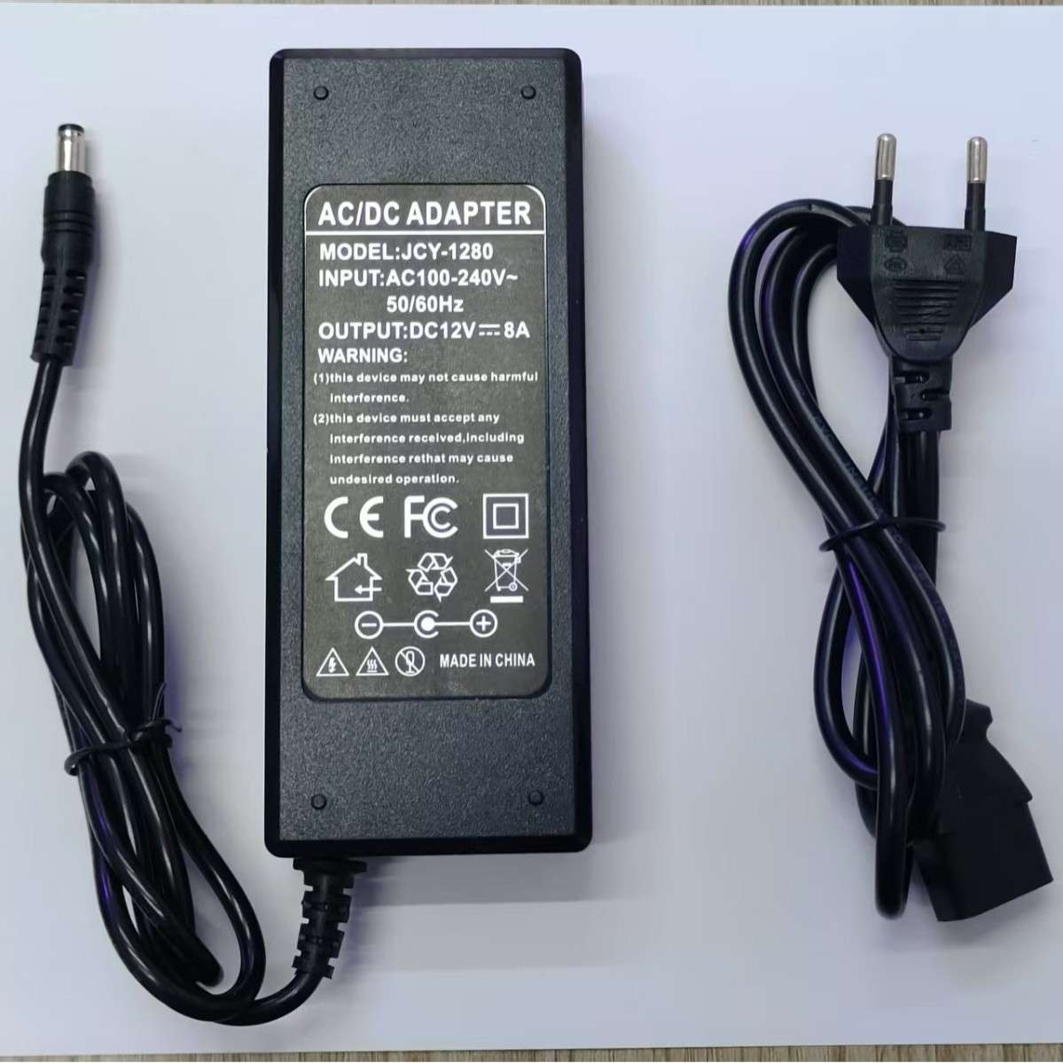 电源适配器12v 8a灯条电源监控电源 led开关电源12v 100w灯条电源