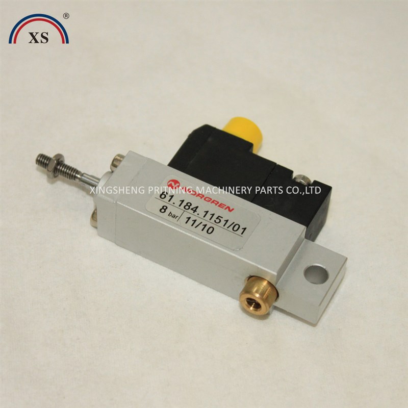 海德堡印刷配件 SM102 MO GTO 带墨电磁阀 带墨气缸 61.184.1151