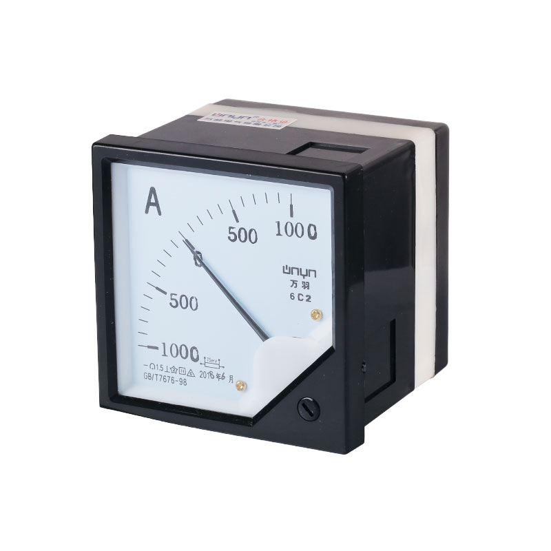 6C2-A指针式直流电流表1A直通 300A/75mV  100O0A/75mV 80*80