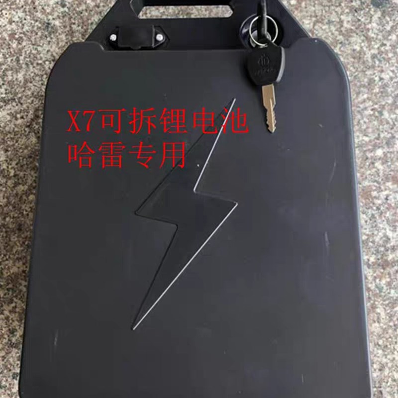 大哈雷电动车锂电池48v60v20ah可拆卸大电瓶小哈雷用聚邦原装