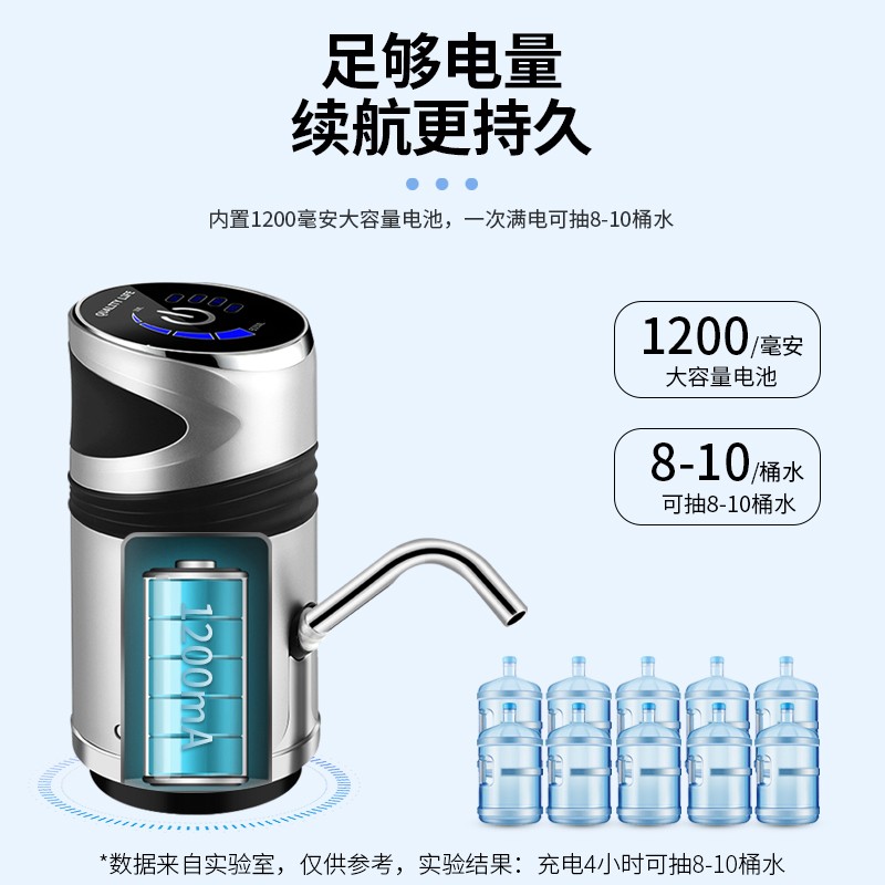 桶装水电动抽水器水泵家用自吸抽水泵饮水机小水泵水桶抽水机小型