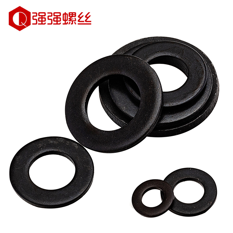GB97发黑8级平垫发黑垫片垫圈45#合金钢材质3/4/5/6/8/10-42