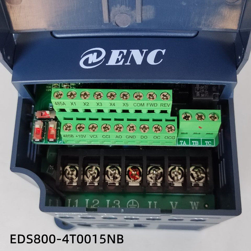 enc变频器易能EDS800-4T0007NB三相380v电机变速2S0015NB单相220V