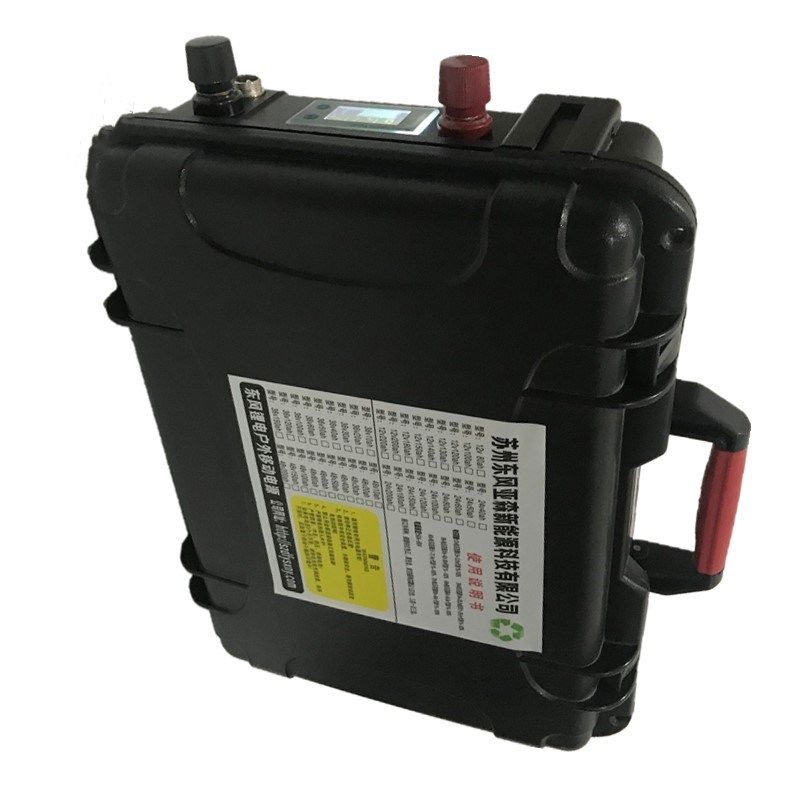 锂电池12V大容量足容24v100AH300ah房车推进器户外摆摊动力锂电瓶