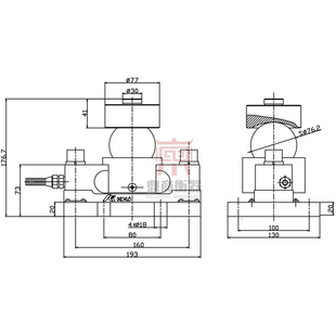 地磅称重传感器QS ZCB10T20T30T电子磅传感器电子秤20吨30吨