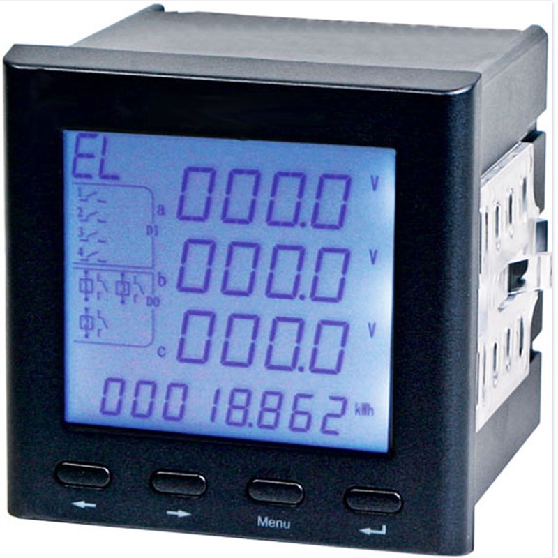 PD194E 9H4三相多功能电量仪表 CD19E4E 2S4三相电能表带RS485通