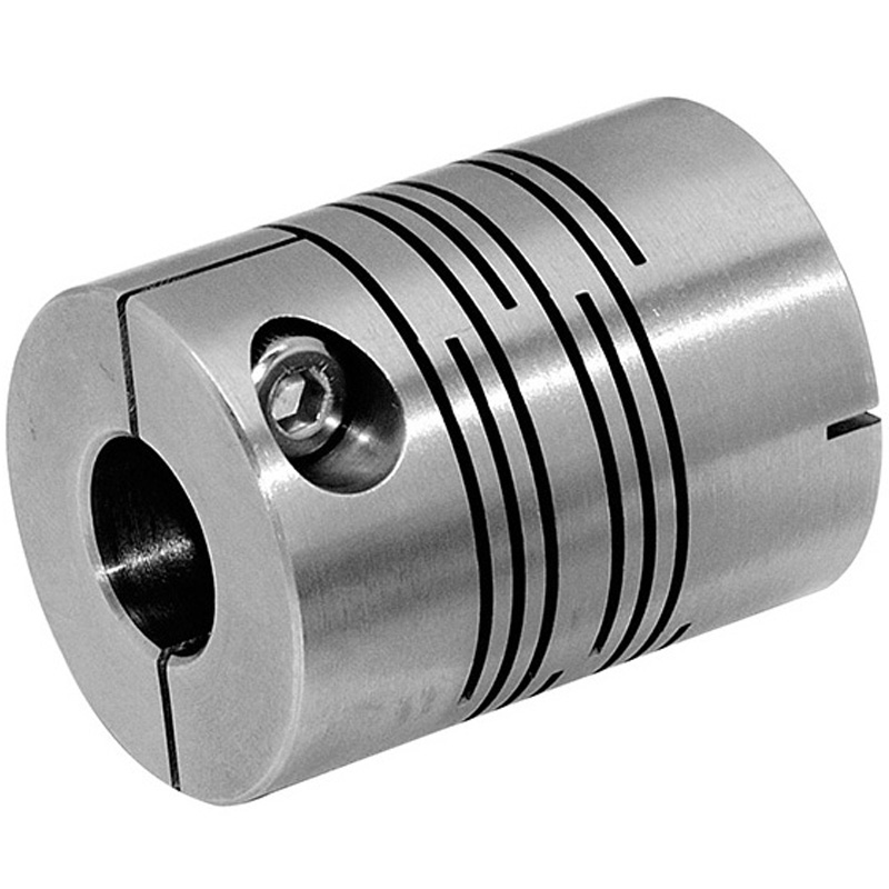 兴大CICG平行线沟槽式连轴器电机编码器连接器不锈钢弹性联轴器小