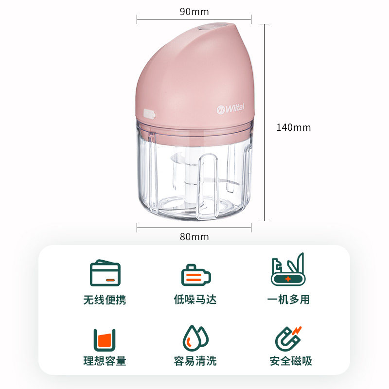 德国绞肉机家用电动小型迷你多功能搅拌机碎菜打蒜捣蒜器宝宝辅食,工业油品/胶粘/化学/实验室用品,实验室漏斗,淘宝优惠券,粉丝福利购,淘宝优惠卷