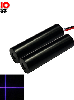 405nm20mW蓝色十字s线激光指示器模组标线发射镭射光电器件生产商