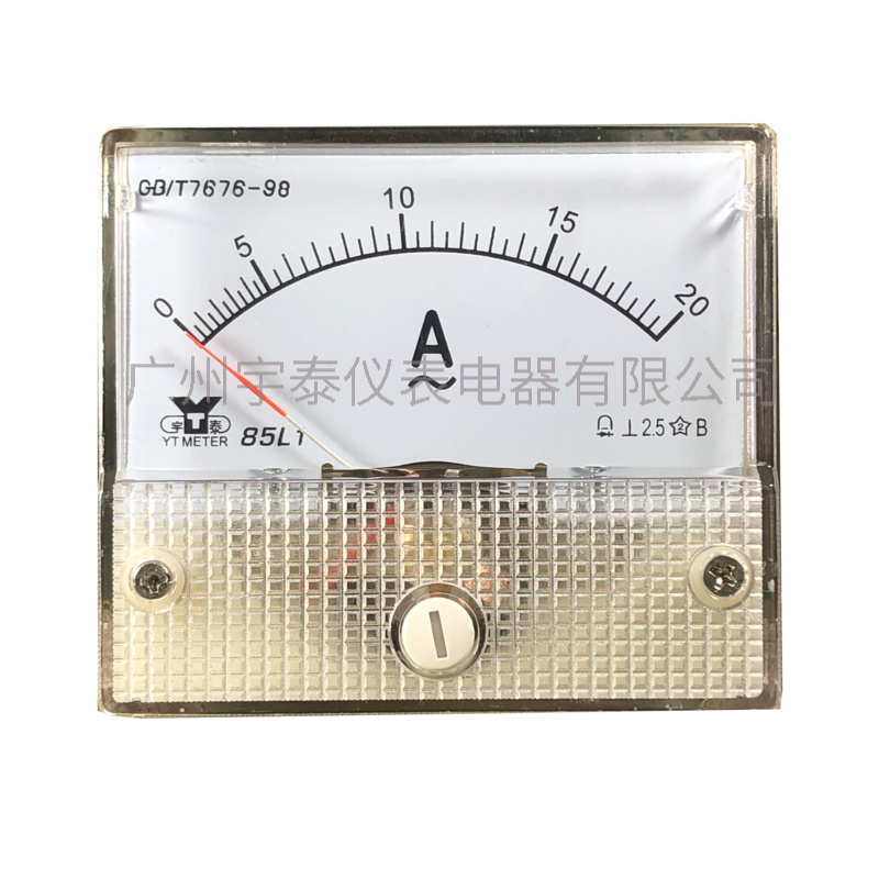 85L1-a电流表交流毫安表ma 50mva 100A 150/5A 400/5指针表头55X6