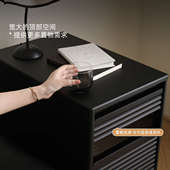 艾迪嘉 实木储物柜沙发边柜简约现代客厅收纳角几多功能 拾光边柜