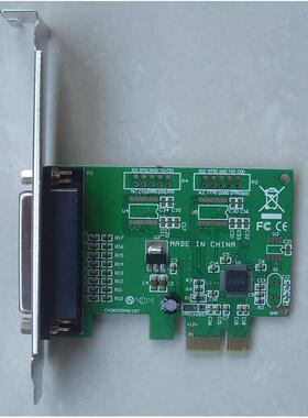 PCI-E并口卡pcie转lpt25孔针式老式打印机扩展卡雕刻机线切割转接