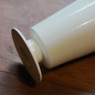 曼叙恬素高足花器手工拉坯花器陶瓷花瓶简约现代摆件花瓶高级感