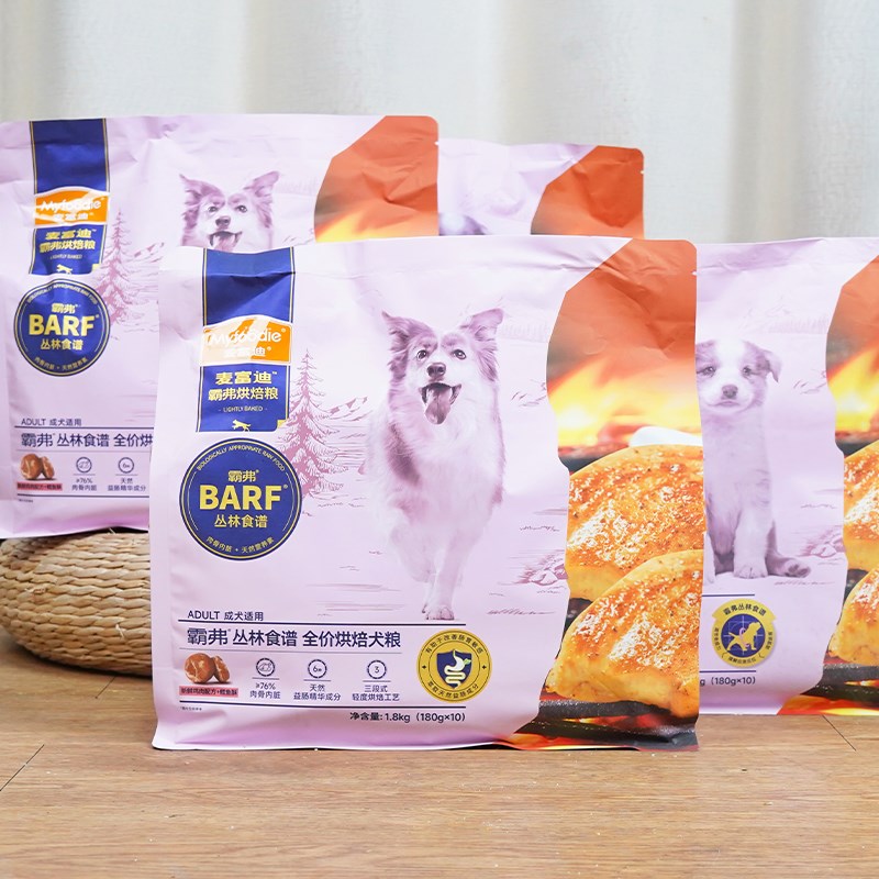 麦富迪barf霸弗狗粮全价低温烘焙鲜鸡肉中小型犬成犬幼犬博美比熊