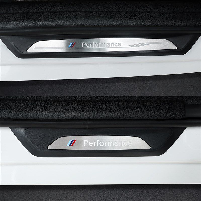 专用于宝马3系新X1门槛条贴F30 320li迎宾踏板外置改装内饰装饰条