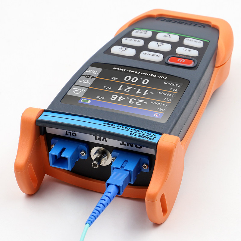 信测PON光功率计彩屏红光一体机 2合1红光笔光纤测试信号光衰检测