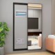全国定制电箱隐藏镜子入户电表遮挡穿衣镜家用简约推拉试衣镜安装