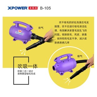 宠物吹风机拉毛一体吹吸两用狗狗洗澡烘干N吹毛神器小型犬吹水机