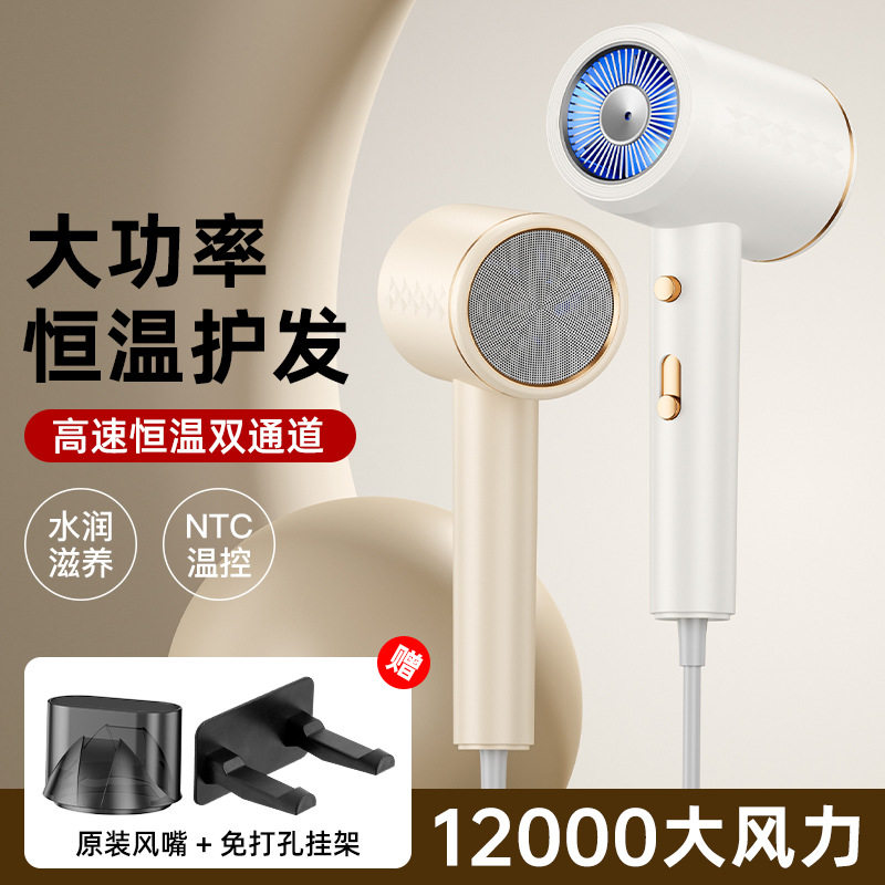 跨境吹风机家用宿舍冷热风负离子网红大功率发廊电吹风筒