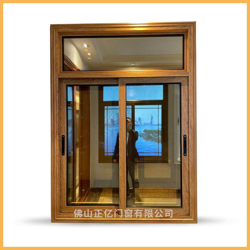 带包边铝合金门窗出口非洲铝合金推拉窗隔热隔音断桥铝窗推拉窗