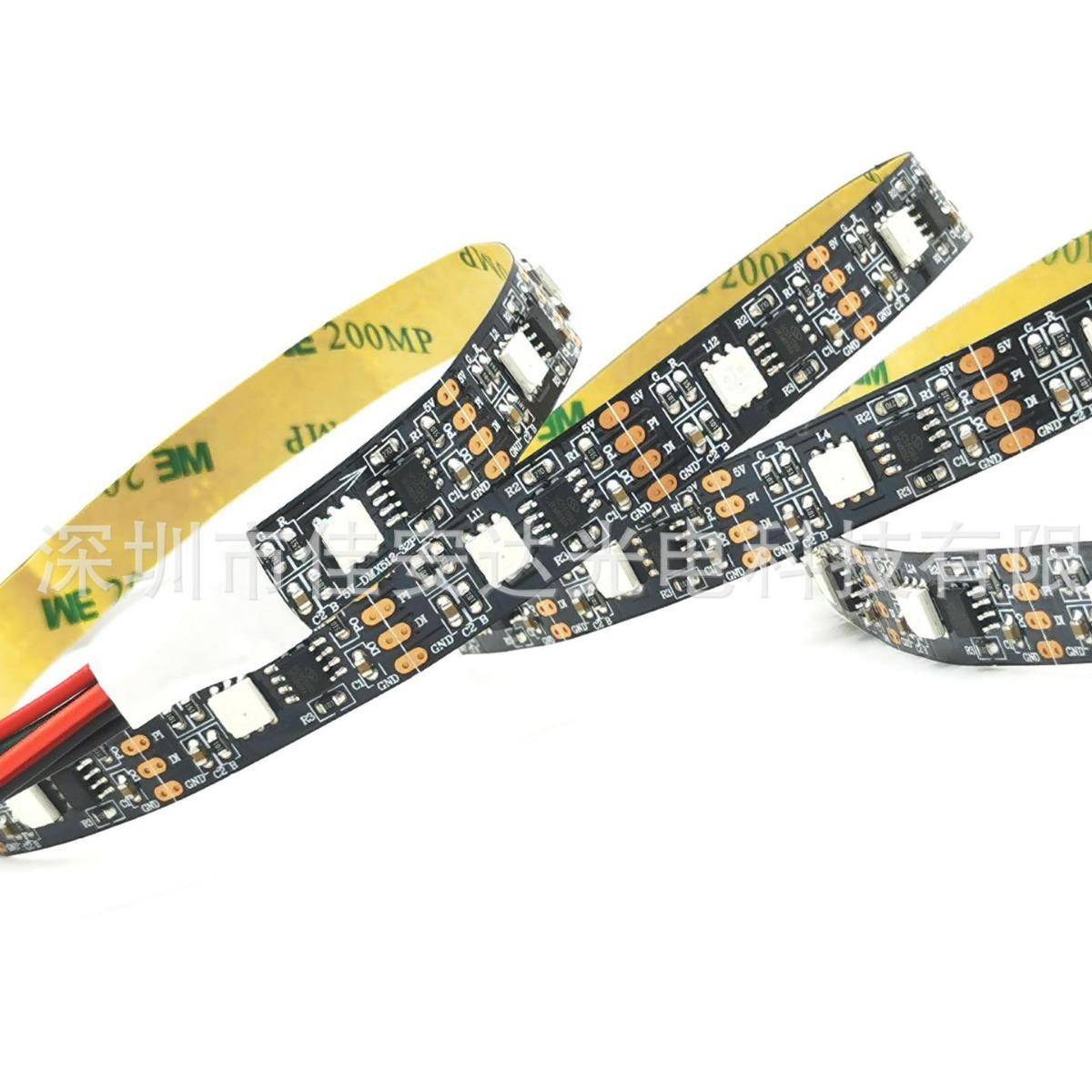 UCS512全彩灯条DMX点控幻彩灯带5V32灯32像素DMX灯带