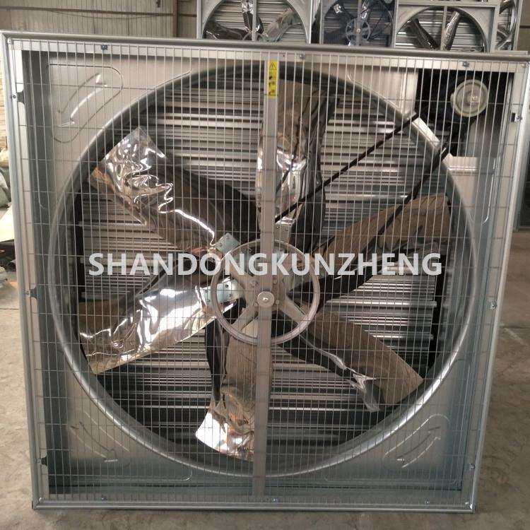 1380型重锤式方型百叶负压风机工业排气扇排风扇养殖通风换气降温