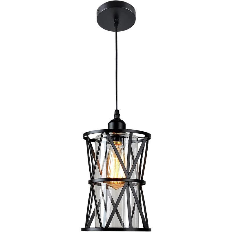 北欧餐厅吊灯现代简约工业风复古创意个性吧台卧室过道床头小吊灯