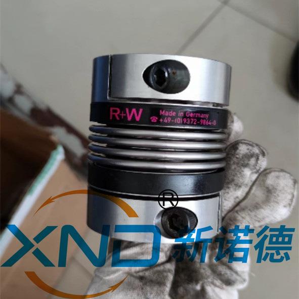 德国R+W-BKC-80000转/分高转速紧凑型金属波纹管联轴器带夹紧套环