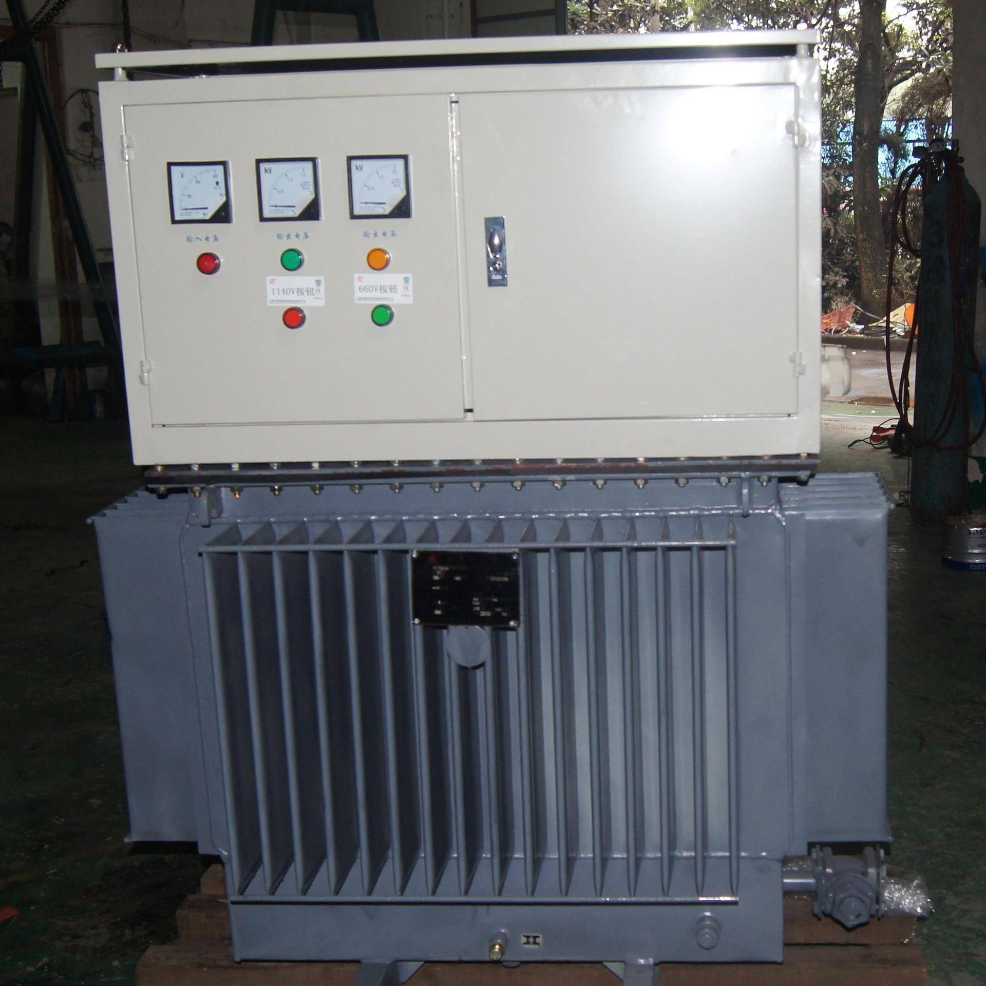 隧道架桥铁路增压增流器300KW三相油浸式户外升压变压器320升380