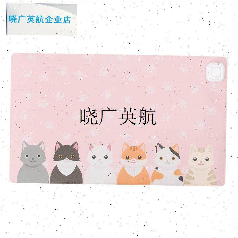 加热桌垫学生g办公室暖手鼠标垫冬天儿童写字台发热加大暖桌垫冬l