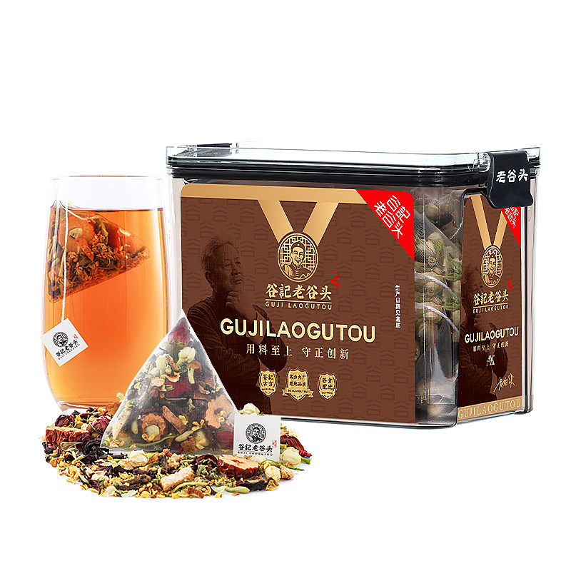 老谷头茉莉茯苓陈皮茶图片