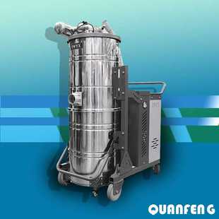 工厂大型工业集尘器大功率车间用粉尘吸尘机移动不锈钢吸尘器