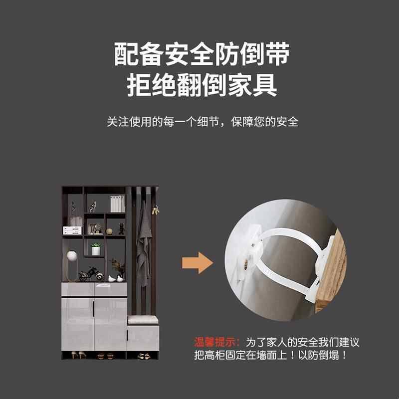 入户鞋柜玄关柜一体屏风隔断柜客厅简约轻奢风柜子进门酒柜置物柜