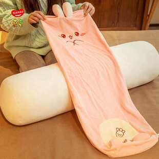 细长条抱枕睡觉女生侧睡夹腿儿童大号靠枕床头可拆洗男生圆柱枕头