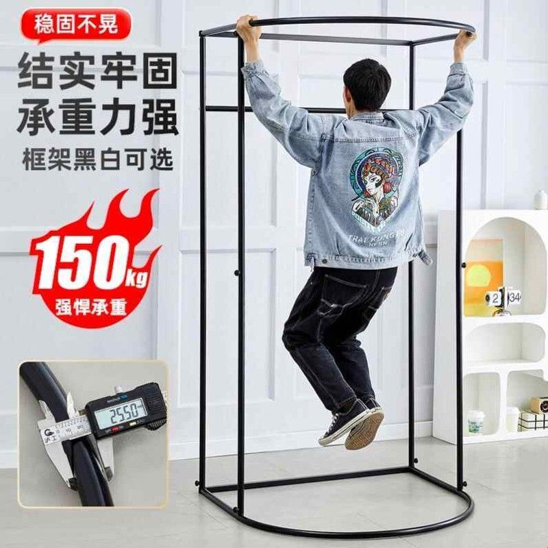 商场临时移动试衣间服装店落地便携式可折叠简易更衣室展示架门帘