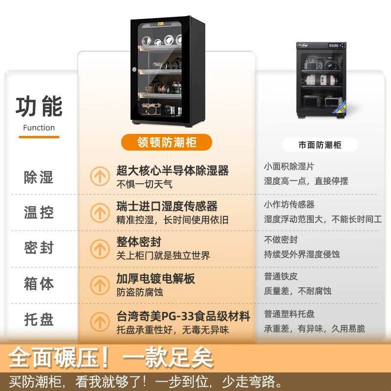 LENTHEM领顿半导体电子防潮柜防潮箱芯片摄影器材单反相机镜头干