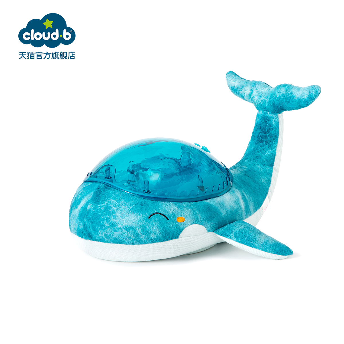 毛绒玩具白鲸音乐哄睡安抚玩偶