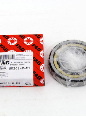 德国进口FAG圆柱滚子轴承NJ NU 203 204 205 206 207 208 209 E.M