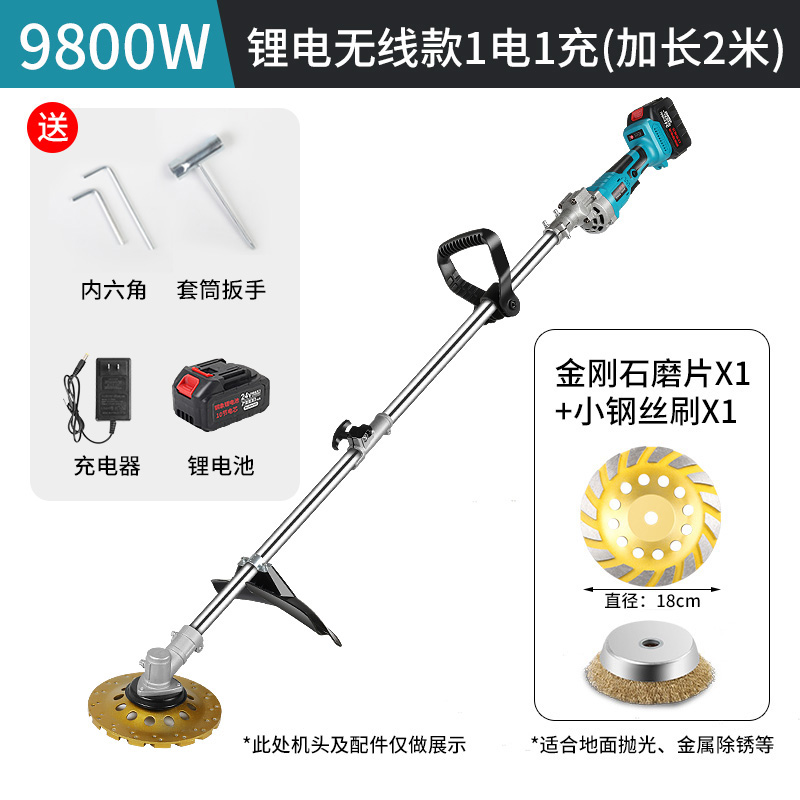 电动水泥打磨机除锈毛坯房地面墙面金钢石磨片地坪漆混凝土磨地机