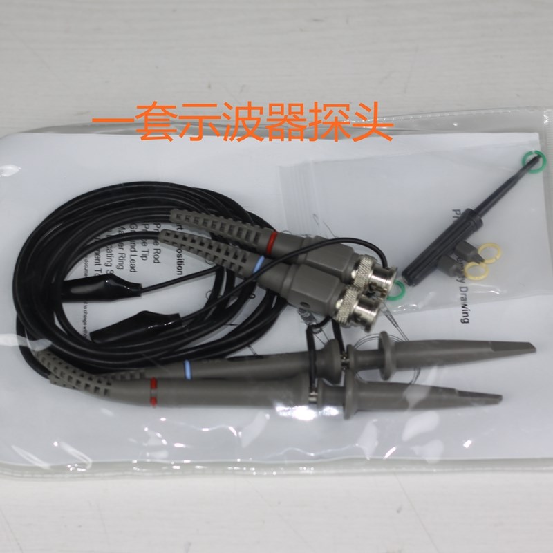 示波器探头10:1探头测试线P6100探棒20 40 60 100M耐压600V配件