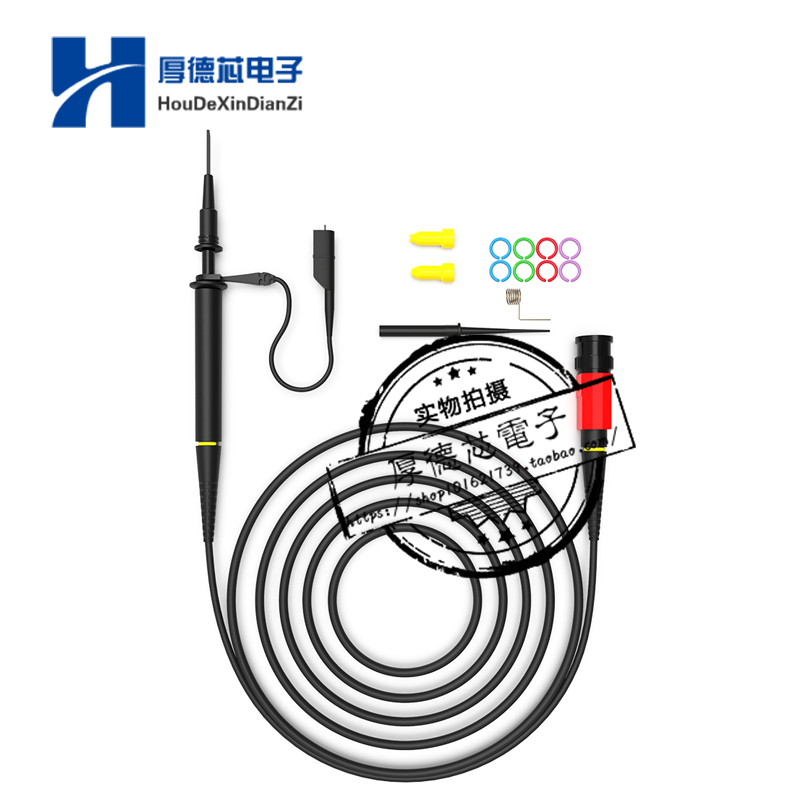 新型高品质100比1 P4100 100:1 耐压2KV 100M示波器高压探头探棒