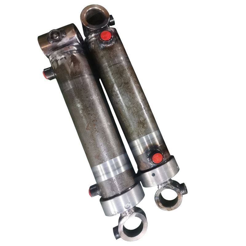 怪手属具配件抓木器油缸手动机械挖土机快换连接器粉碎钳液压油缸