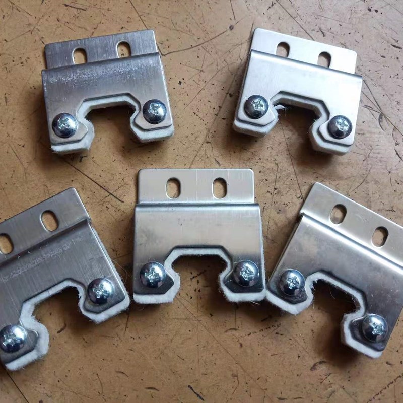 上银尺寸轨道滑块防尘片20/25/30开料机雕刻机油箱刮尘片刮油板