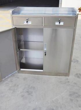 pd抽p304不锈钢矮柜收41540纳头文件柜屉储物柜阳台家用活动带锁